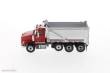 Diecast Masters 71076 - International HX620 SB w. OX Stampede Dump Body Kieper m. rote Kabine und verchromter Kieper