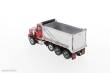 Diecast Masters 71076 - International HX620 SB w. OX Stampede Dump Body Kieper m. rote Kabine und verchromter Kieper