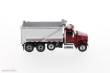 Diecast Masters 71077 - Peterbilt 567 SF OX Stampede Dump Body Kieper m. rote Kabine und verchromter Kieper