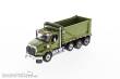 Diecast Masters 71086 - Western Star 49X SBFA Ox Bodies Stampede Dump - Metallic Olive green Kieper m. olive grüner Kabine und Kieper