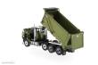 Diecast Masters 71086 - Western Star 49X SBFA Ox Bodies Stampede Dump - Metallic Olive green Kieper m. olive grüner Kabine und Kieper