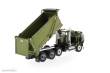 Diecast Masters 71086 - Western Star 49X SBFA Ox Bodies Stampede Dump - Metallic Olive green Kieper m. olive grüner Kabine und Kieper