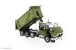 Diecast Masters 71086 - Western Star 49X SBFA Ox Bodies Stampede Dump - Metallic Olive green Kieper m. olive grüner Kabine und Kieper