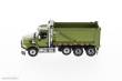Diecast Masters 71086 - Western Star 49X SBFA Ox Bodies Stampede Dump - Metallic Olive green Kieper m. olive grüner Kabine und Kieper