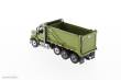 Diecast Masters 71086 - Western Star 49X SBFA Ox Bodies Stampede Dump - Metallic Olive green Kieper m. olive grüner Kabine und Kieper