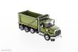 Diecast Masters 71086 - Western Star 49X SBFA Ox Bodies Stampede Dump - Metallic Olive green Kieper m. olive grüner Kabine und Kieper