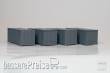 Hädl 711001 - Container, 20 Fuß, 4 Stück, unlackiert