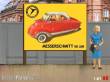 Modellland 7163-8 - 1:87 H0 Plakatwand Messerschmitt KR 200