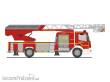 Rietze 71640 - Magirus DLK Atego ´19 FW Recklinghausen, 1:87