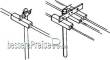 Weinert 7205 - Rollenhalter einfach und dreifach (H0)