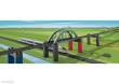 Märklin 072218 - Märklin my world - Baustein-Set Hochbahn-Brücke