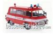 Techno 7230-060N - Barkas B1000 Feuerwehr Krankentransport Maßstab 1:43