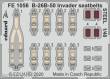 Eduard Accessories FE1056 - B-26B-50 Invader seatbelts STEEL for ICM in 1:48
