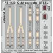 Eduard Accessories FE1120 - O-2A seatbelts STEEL for ICM in 1:48