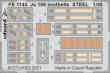 Eduard Accessories FE1144 - Ju 188 seatbelts STEEL 1/48 for REVELL in 1:48