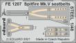 Eduard Accessories FE1207 - Spitfire Mk.V seatbelts STEEL 1/48 for EDUARD/SPECIAL HOBBY in 1:48