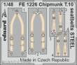 Eduard Accessories FE1226 - Chipmunk T.10 seatbelts STEEL for AIRFIX in 1:48
