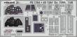 Eduard Accessories FE1354 - 1:48 Do 335A 1/48 TAMIYA