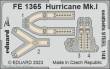 Eduard Accessories FE1365 - 1:48 Hurricane Mk.I seatbelts STEEL 1/48 HOBBY BOSS