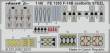 Eduard Accessories FE1393 - 1/48 F-14B seatbelts STEEL 1/48 GREAT WALL HOBBY