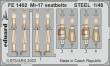 Eduard Accessories FE1402 - 1/48 Mi-17 seatbelts STEEL 1/48