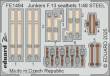 Eduard Accessories FE1494 - Junkers F.13 seatbelts STEEL MINIART