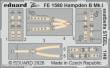 Eduard Accessories FE1580 - Hampden B Mk.I seatbelts STEEL for ICM