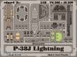Eduard Accessories FE208 - P-38J Lighting in 1:48