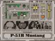 Eduard Accessories FE219 - P-51B Mustang in 1:48