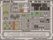 Eduard Accessories FE305 - P-40B Tomahawk in 1:48