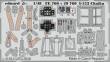 Eduard Accessories FE760 - I-153 Chaika for ICM in 1:48