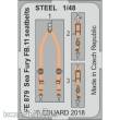 Eduard Accessories FE879 - Sea Fury FB.11 seatbelts STEEL f.Airfix