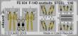 Eduard Accessories FE934 - F-14D seatbelts STEEL for Tamiya in 1:48
