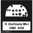 CMK 129-4352 - Hawker Hurricane Mk.I-Cockpit Set f.Airf in 1:48