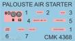CMK 129-4368 - Palouste Mk.101/100-Jet Air Starter Trolleys and Airborne Pod in 1:48