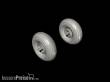 CMK 129-4382 - Blenheim Mk.I Mainwheels/Circumferential Tread in 1:48