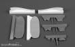 CMK 129-4384 - Blenheim Mk.II Finish AF Retractable Ski Undercarriage in 1:48