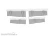CMK 129-4385 - AJ/SK/SH-37 Viggen Control Surfaces in 1:48