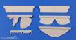 CMK 129-4408 - DH.82 Tiger Moth Control Surfaces in 1:48