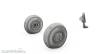 CMK 129-4411 - DH.82 Tiger Moth Mainwheels and Tailskid in 1:48