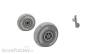 CMK 129-4413 - DH.82 Tiger Moth Mainwheels and Tailskid w/Wheel in 1:48