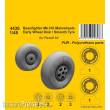 CMK 129-4436 - 1:48 Beufighter Mk.I/VI Mainwheels - Early Wheel Hub / Smooth Tyre