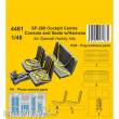 CMK 129-4481 - SF-260 Cockpit Centre Console and Seats w/Harness / for SH kits
