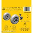 CMK 129-4491 - Henschel Hs 129B Wheels / for Hasegawa and Hobby 2000 kits