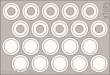 Eduard Accessories XT073 - M-113 wheel mask in 1:35