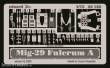 Eduard Accessories SS183 - MiG-29 Fulcrum A in 1:72