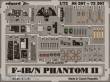 Eduard Accessories SS207 - F-4B/N Phantom II in 1:72