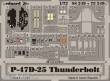 Eduard Accessories SS249 - P-47D-25 Thunderbolt in 1:72