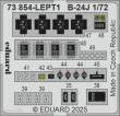 Eduard Accessories BIG72187 - B-24J for Hasegawa