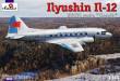 Amodel AMO1443 - 1:144 Ilyushin IL-12 ´Coach´ Soviet cargo air.
